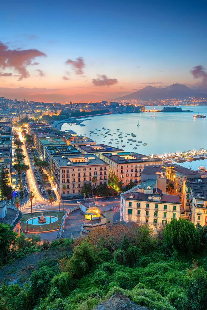 Naples at dusk